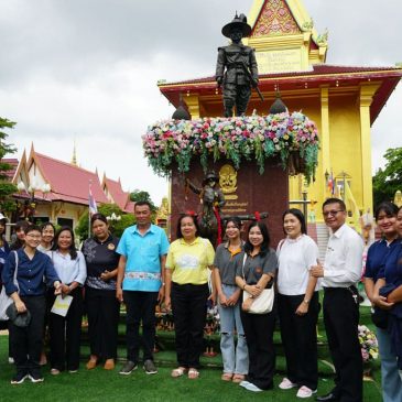 โครงการราชพฤกษ์อาสา พัฒนาชุมชนร่วมกับผู้นำชุมชนบางขนุน