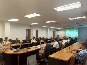 การประชุมชี้แจงโครงการกับคณทำงาน